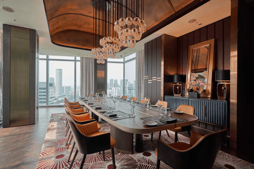 Luxurious Boardroom With Stunning City Views