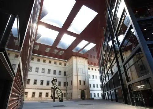 Stunning skylit atrium venue in Madrid