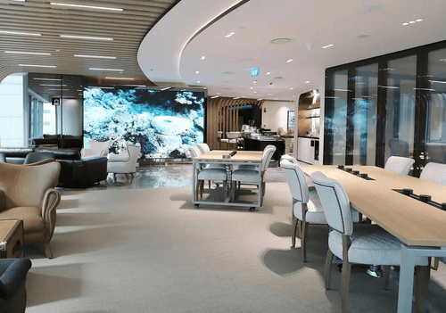 Modern Corporate Venue With Stunning City Views