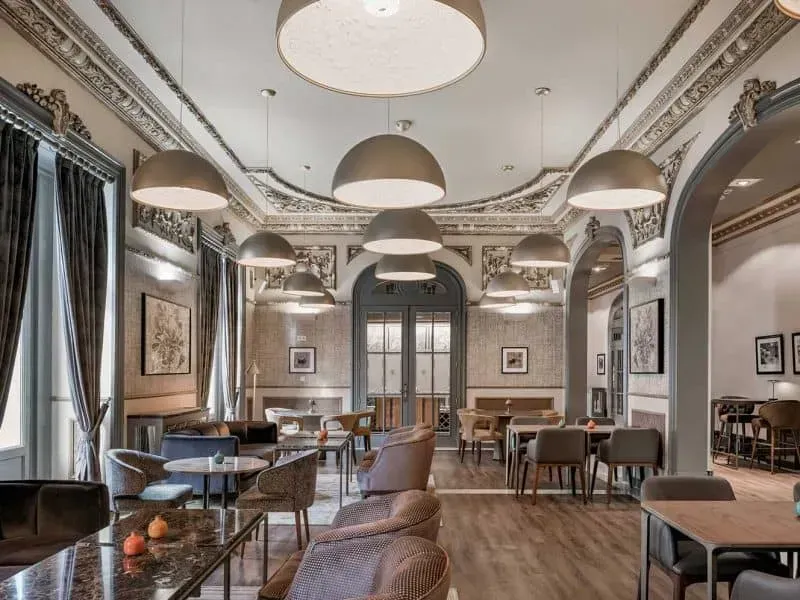 Exquisite Art Nouveau Masterpiece With Graceful Arches