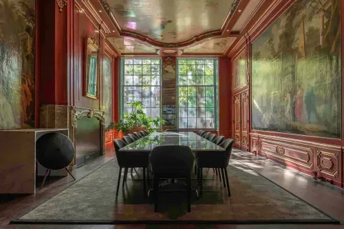 Baroque Masterpiece With Garden Views