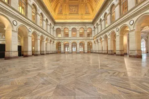 Majestic Marble Hall With 19th-Century Splendor