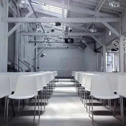 Industrial Studio With Skylight