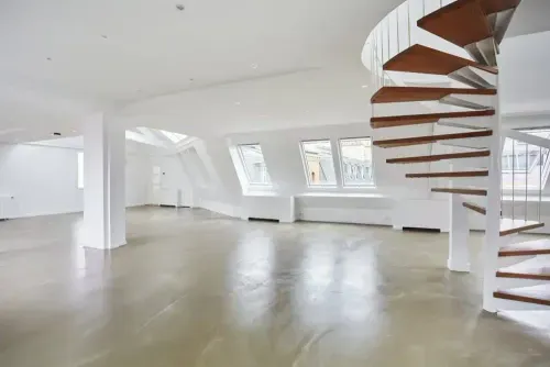 Stunning Spiral Staircase Loft with Eiffel Tower views