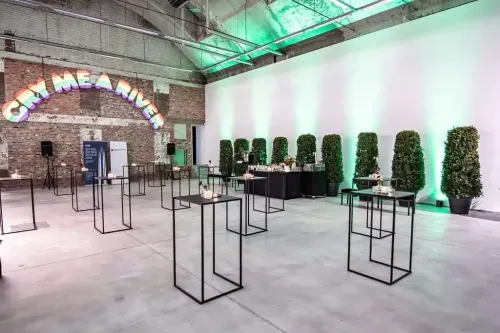 Enchanting Industrial Space With Artistic Flair in Brussels