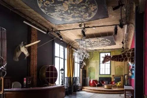 Whimsical Baroque-Style Venue with eclectic charm