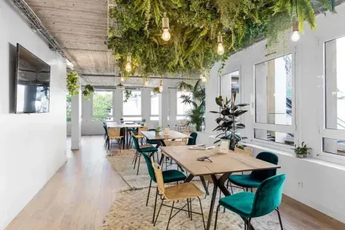 Verdant Escape with Eiffel Tower views