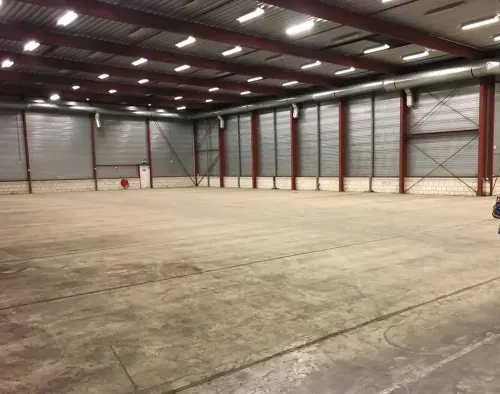 Expansive Industrial Warehouse With Raw Aesthetics