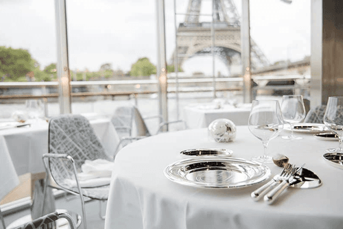 Parisian Floating Venue With Scenic Views