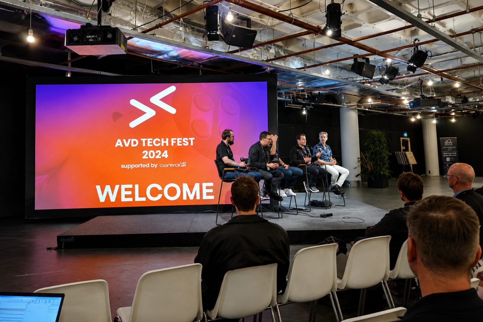 AVD Tech Fest Controlup Amsterdam Event Stage 