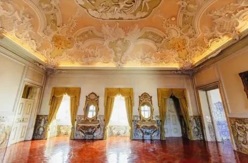 Baroque Masterpiece With Opulent Stucco Ceilings