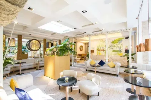 Tropical-Inspired Venue With Flamboyant Interiors