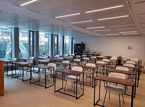 Sophisticated Meeting Room With a Professional Setting
