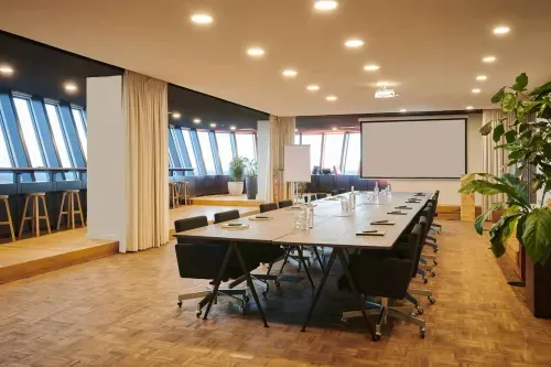 Modern Boardroom With Panoramic Views